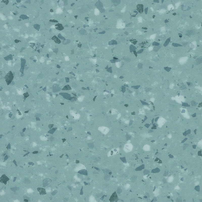 Heterogénne podlahy odolné voči škvrnám a pohlcujúce zvuk